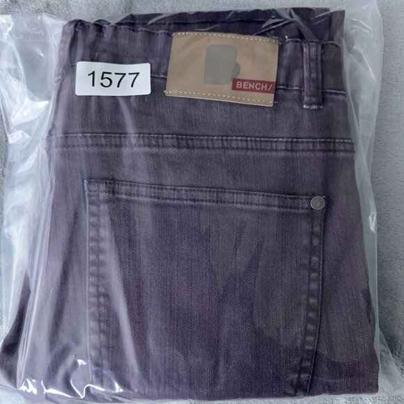 Bench Skinny Jeans Women's Size 31 Mid Rise Five Design Pockets Light Purple - Picture 12 of 12
